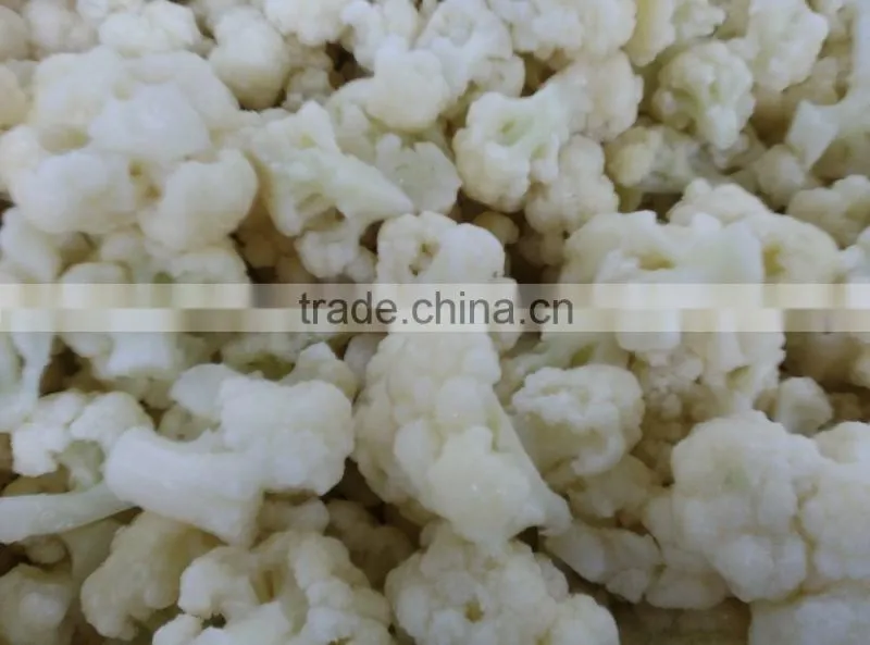 New crop frozen iqf cauliflower