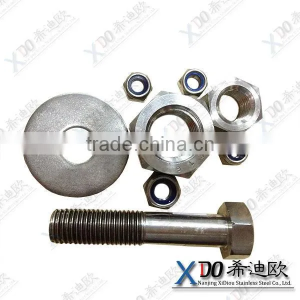 supplying 316L stainlesssteel nuts hex thin nuts din439
