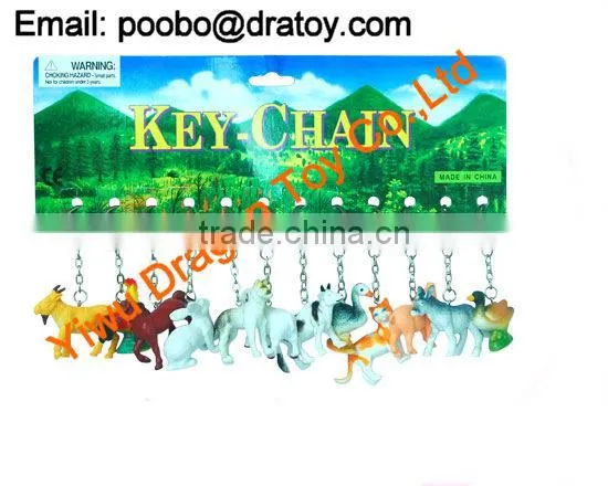 Novel Soft PVC Keychain