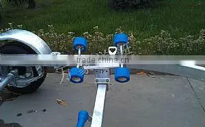 Boat trailers with 2 axles