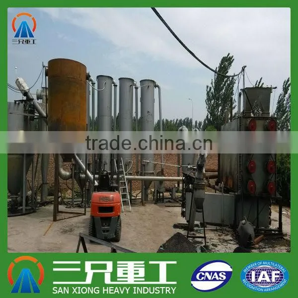Environment friendly energy saved bbq charcoal carbonization kiln flue gas treatment equipment