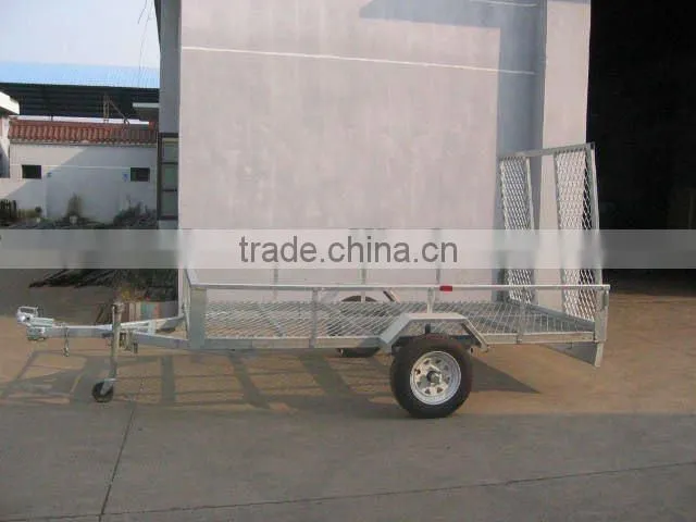 Galvanized wire mesh ATV trailer