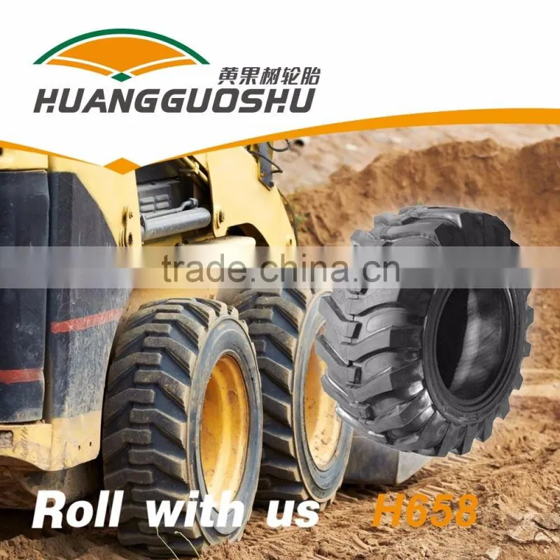 Newest design wheel loader solid tire press, forklift solid tire 5.00-8