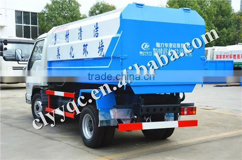Foton 4x2 Euro 4 mini garbage truck 5m3 garbage truck for sale
