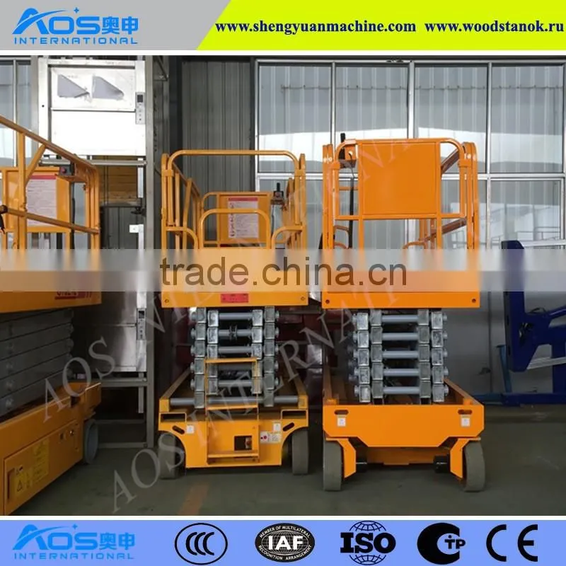 Small Type Self-propelled Electric Scissor Lift Machine
