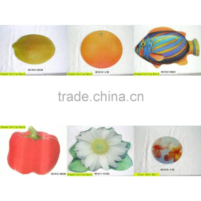 Cheap price cutting board tempered glass with high quality