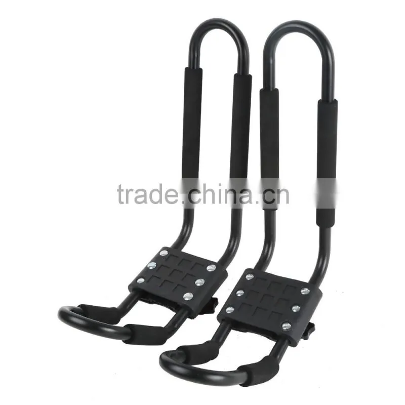 Snowboard Kayak Carrier Boat Canoe Surf Ski Board Roof Top Mounted Rack 2 Pairs