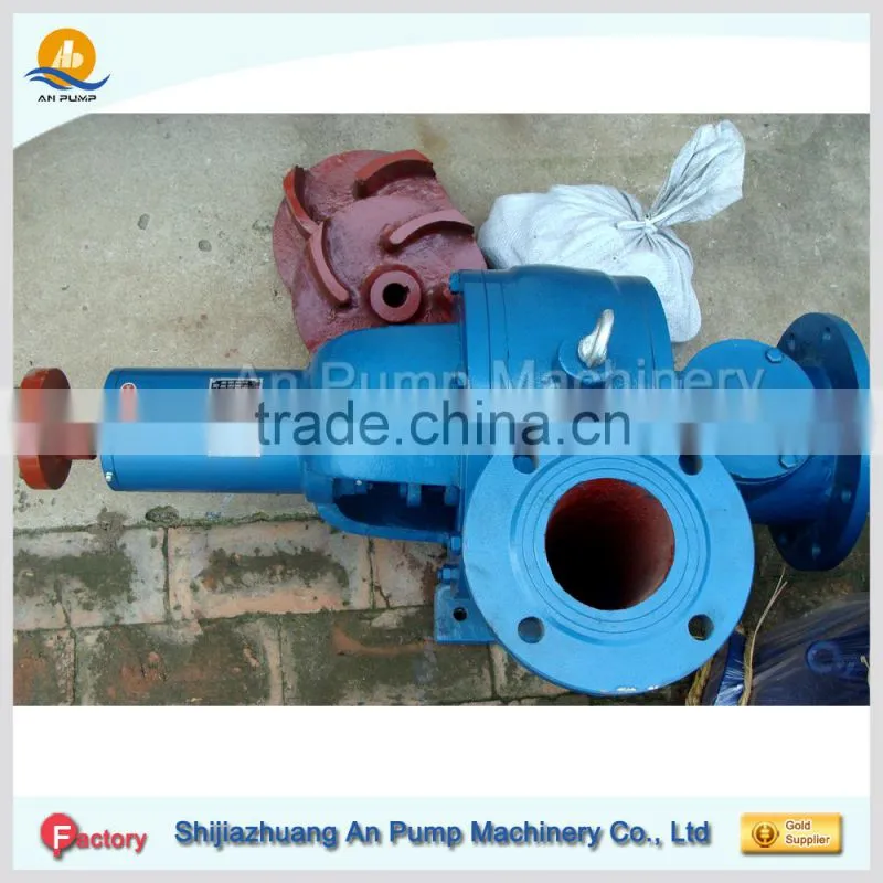 Open impeller paper pulp pump chemical pump