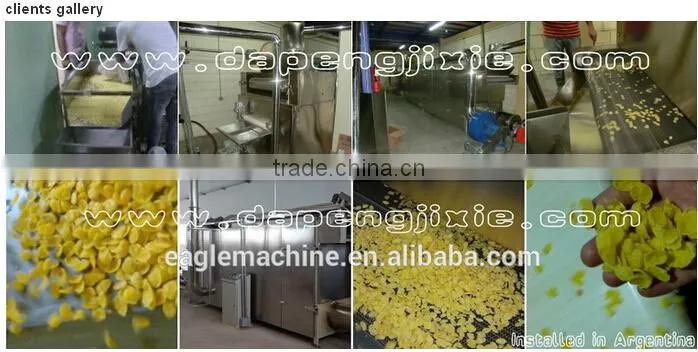Popcorn snacks food machine processing line