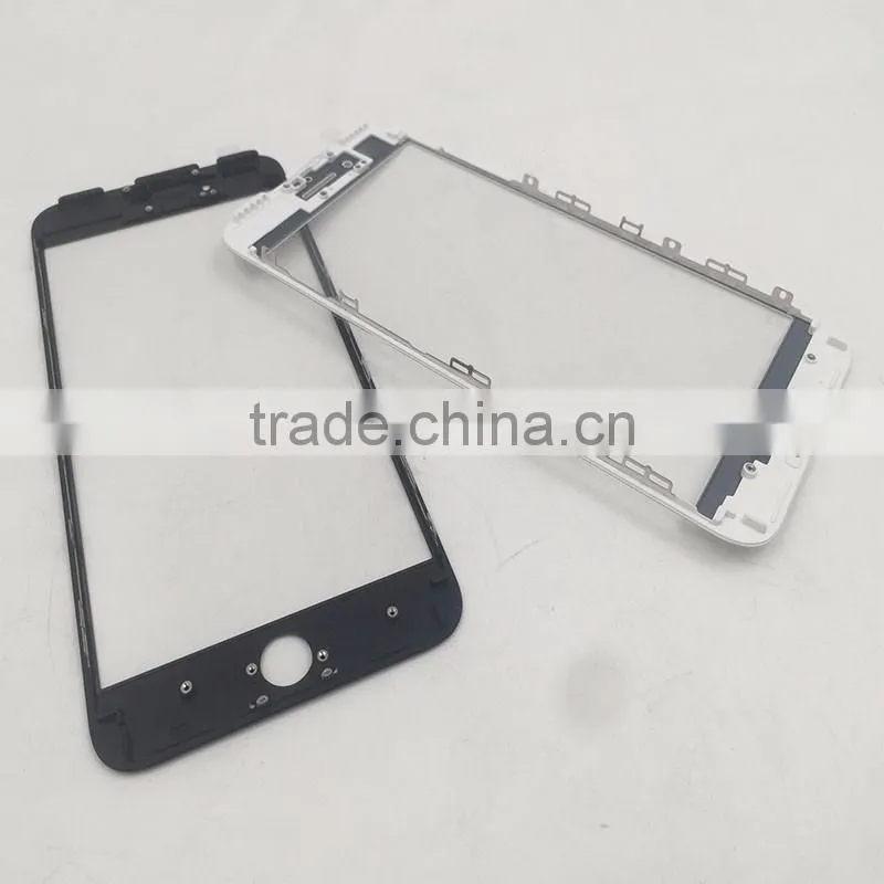 Factory supply quality choice cold press glue frame glass with oca assembly for iphone 7