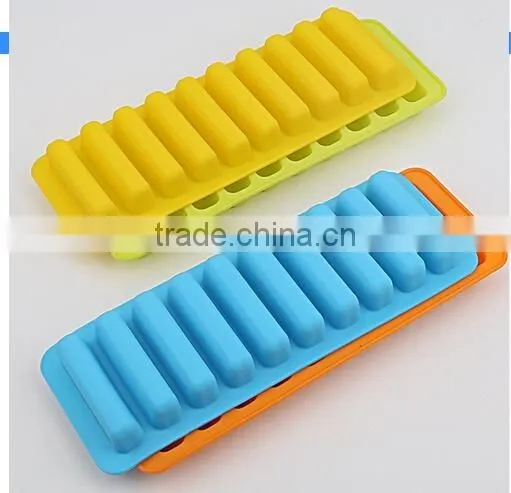 CY174 Silicone food garde ice cube tray mold DIY ice cream marker