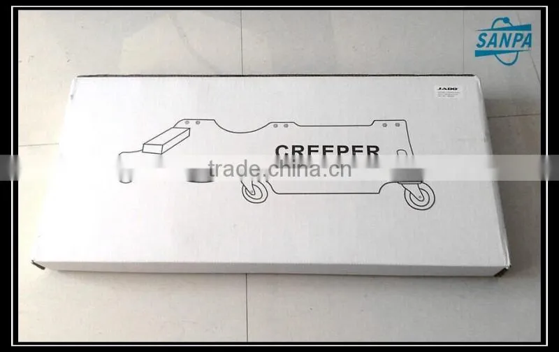 High Quality Plastic 40 Inch 6 Wheels Auto Car Creeper