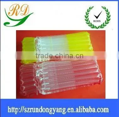 Air plastic bubble packing bags for 750ml wine bottles