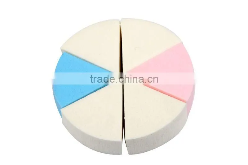 4Pcs colorful round latex sponge makeup sponge manufacturer