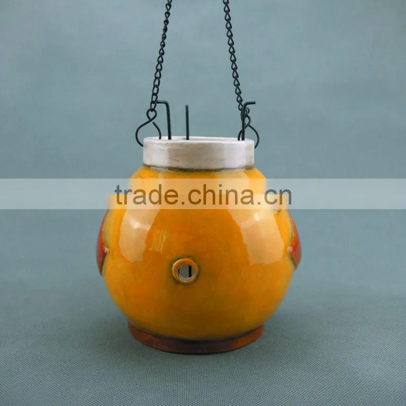 Decorative Hanging Ceramic Candle Lanterns