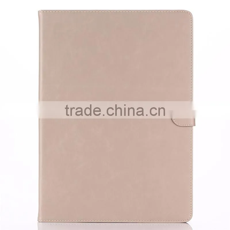 High quality crazy-horse PU card bumper/pocket cell phone case for Ipad PRO
