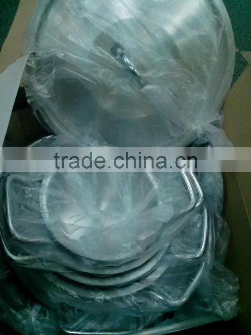 5pcs 7pcs cookware set satin aluminum pot