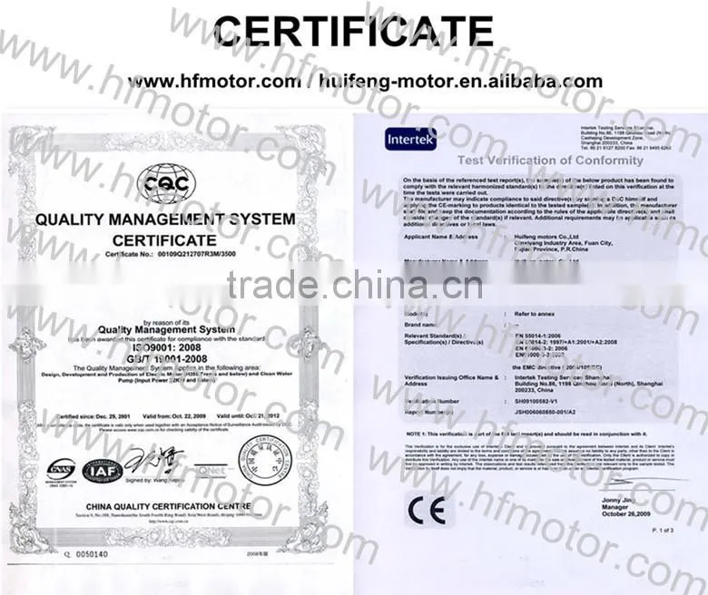 TENV Stainless Steel Housing Three Phase Motors IP67