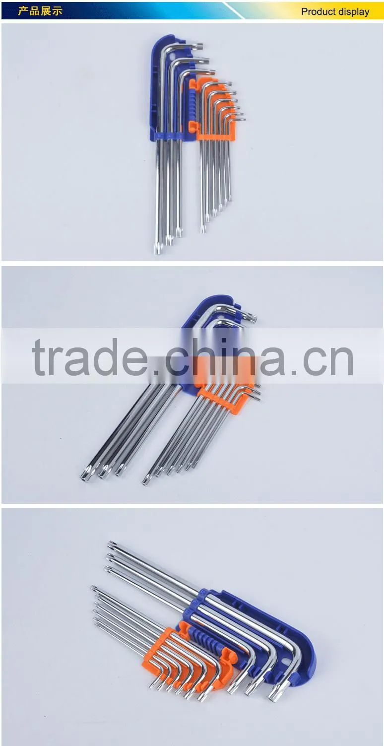 CR-V offset ring end hex key sockets wrench set,hex sockets set,CR-V socket wrench set