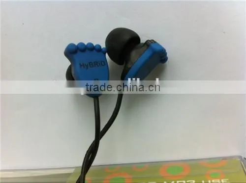 foot type 3.5MM BASS MP4 MP3 earphones