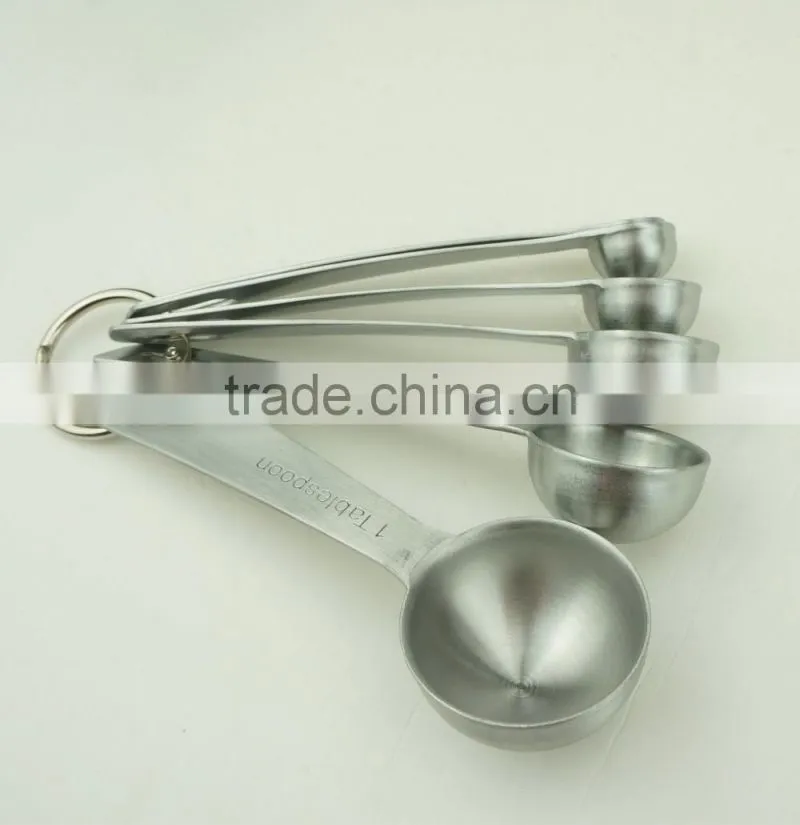 42139 6pcs Stainless Steel Nesting Measuring Cups and Spoons Set