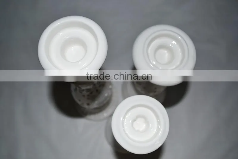 New arrivel classial design Ceramic crafts led lighting flash color