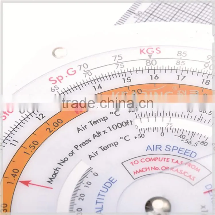 Kearing factory direct sale quality guarantee Big plastic flight computer for aviation flight training # CRP-5