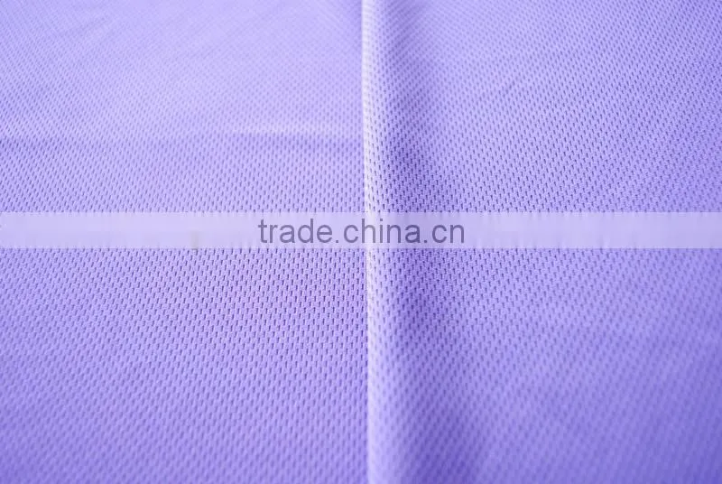 high quality polyester micro mesh fabric for men's polo T-shirt