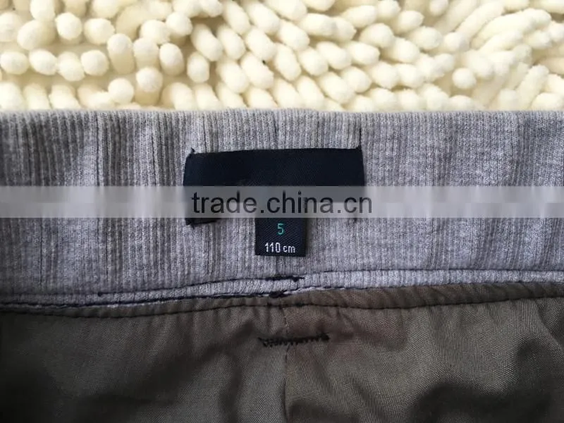 Good quality casual kids fashion design pants clothing stocklots