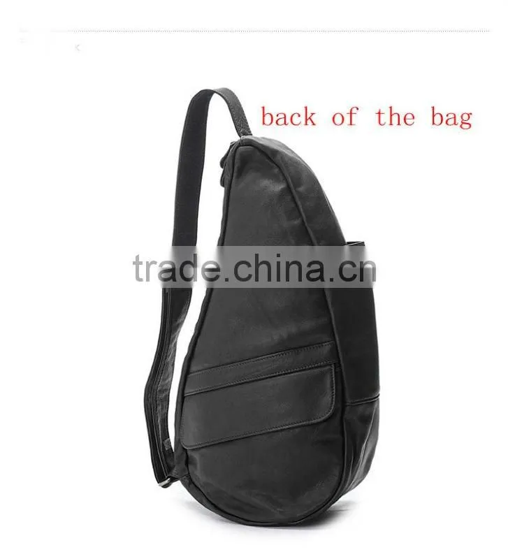 fashion leather aslant or messenger satchel bag