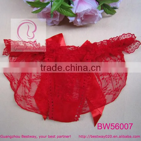 Sexy red girls g-string