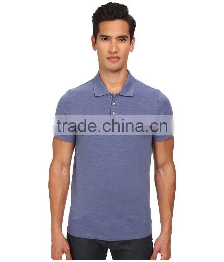 2015 latest custom short sleeve mens formal polo shirt from China factory cheap wholesale