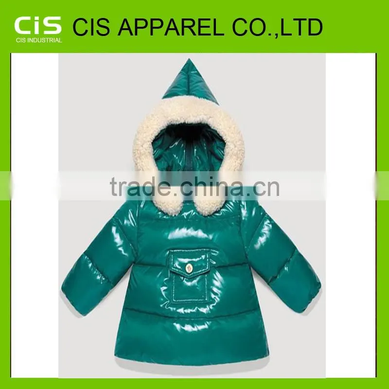 new design fancy girls winter coats 2017