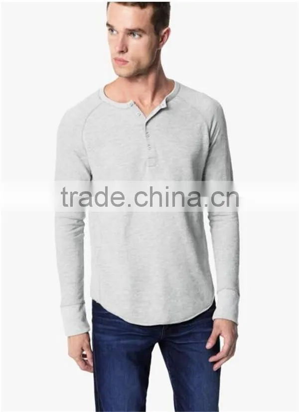 Custom design fitness men long sleeve t shirt