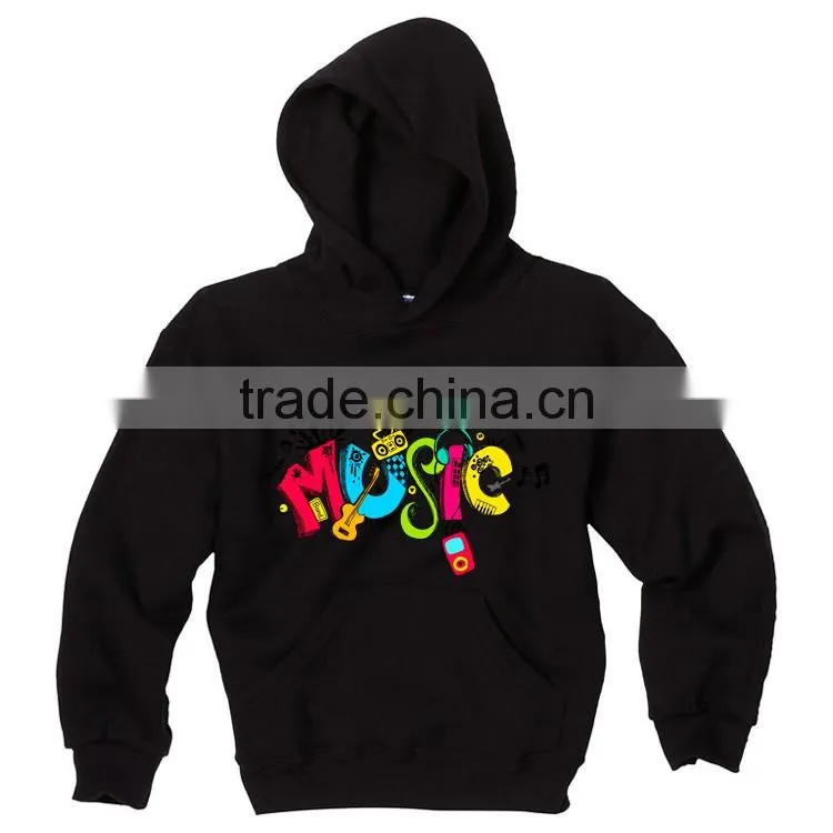 Sweatshirt With Hood Wholesale Custom Design Printed Kid Fashion Hoody