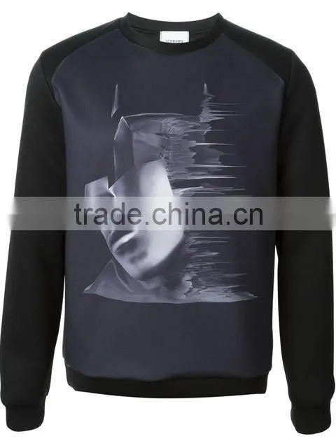 Unique collar design print your own design custom hoodie printing