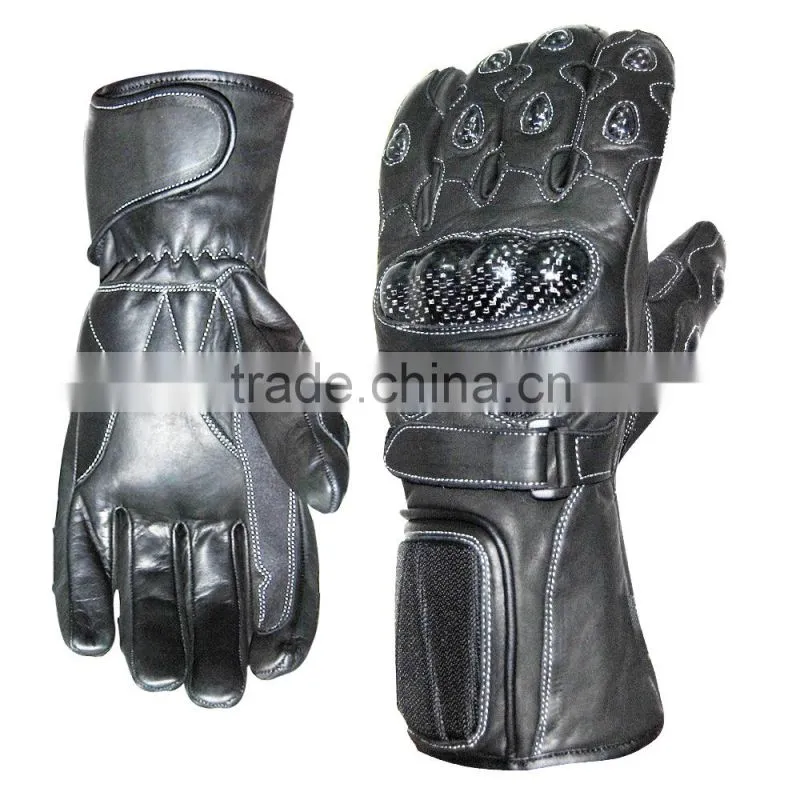 Motobike Leather Gloves