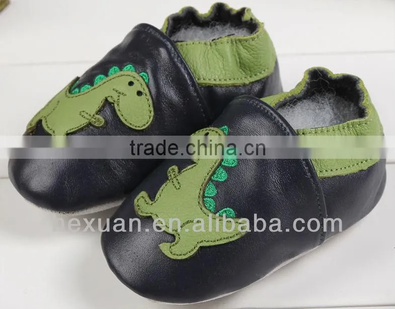 soft sole kids leather shoes