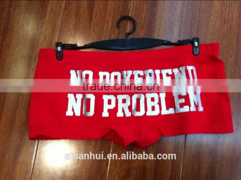 2015 Latest sweetly young ladies boyshort underwear/pictures ladies seamless panty hot sexy girl images