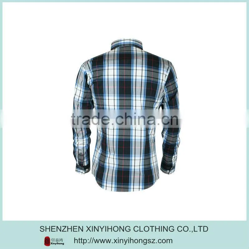 Slim Fitted Cotton Stretch Latest Casual Shirts Designs For Men