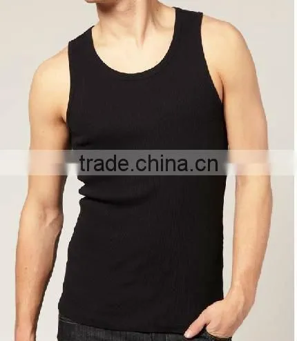 2012 top quality men's cotton/spandex tank tops