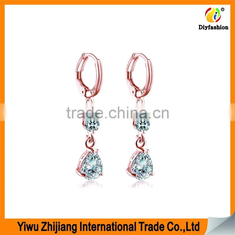 Wholsale Cubic Zirconia Earrings Fancy Earrings For Party Girls
