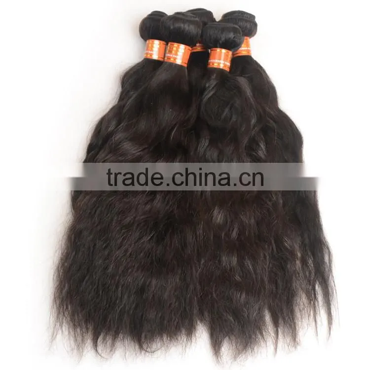 Natural Wave Virgin Brazilian Hair Unprocessed Brazilian Human Hair Weaves Wavy Extension