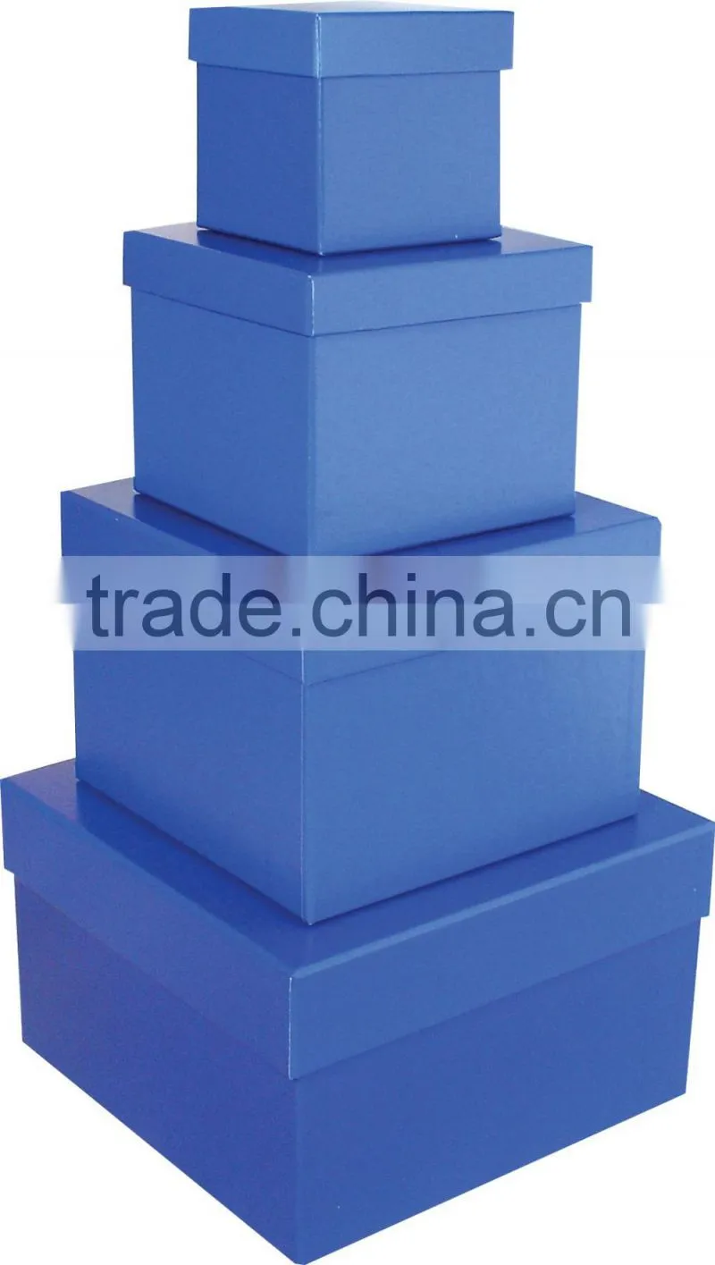 Gift Jewelry Box In Box Multi Layers 4 In 1 Set Square For Lover