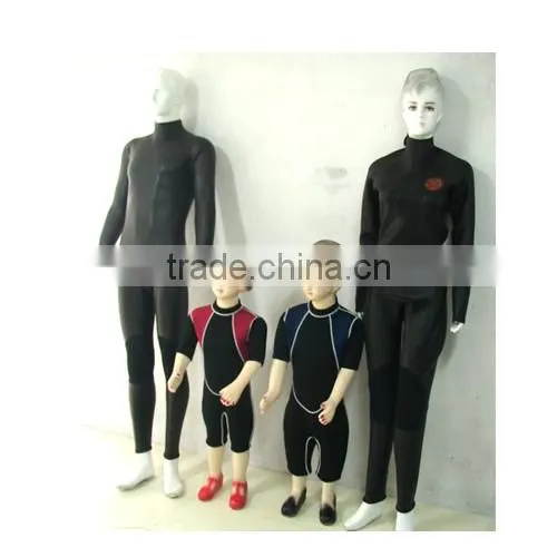waterproof fabric neoprene kids diving dry suit