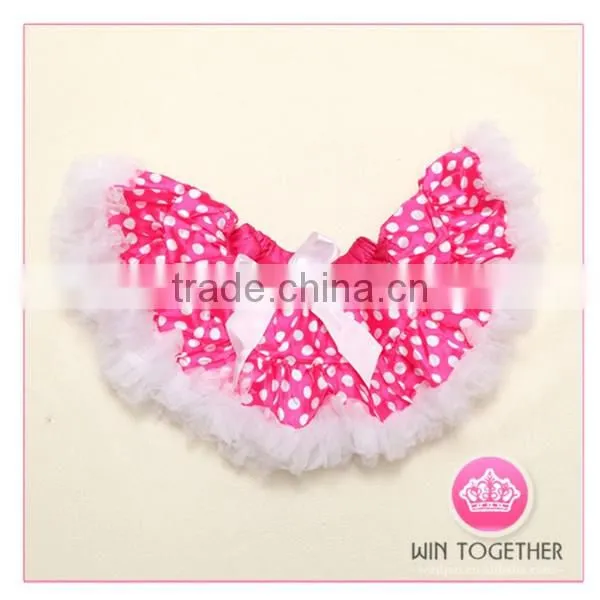 White and pink tutu pettiskirt colorful tutus for girls