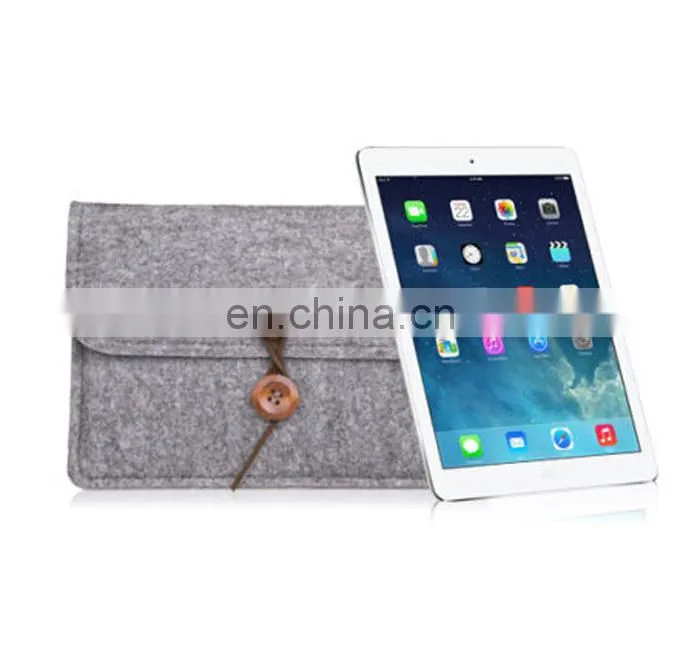 2017 Warm Wool Felt Sleeve Carrying Case Mobile Phone Pouch Bag