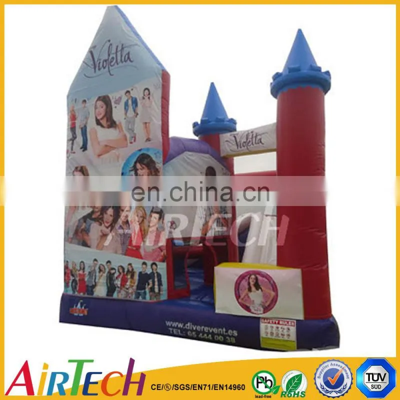 big discount high quality inflatable castle with slide for sale