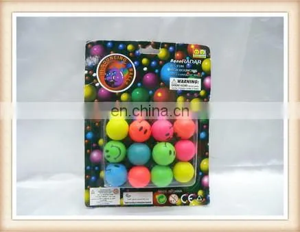 3pcs bounce back ball, rubber foam ball