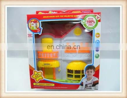hot sale small new 3d model luxury prefab villa house toy